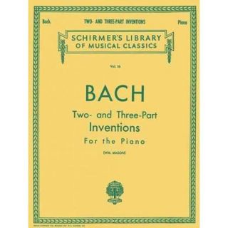 Bach: Two and Three Part Inventions for the Piano
