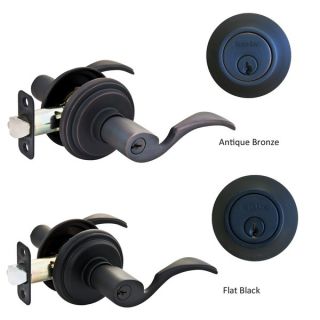 Sure Loc Solid Entrance Lever with Keyed Alike Deadbolt (Right Hand)