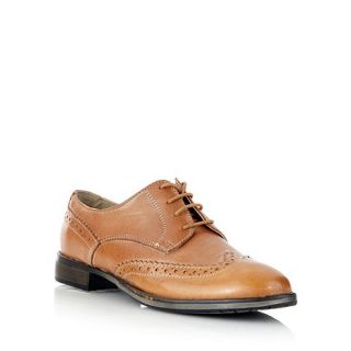 Faith Tan leather lace up brogues