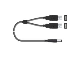 Chip PC CPN03788 1.8m Black Dual USB Power Cable