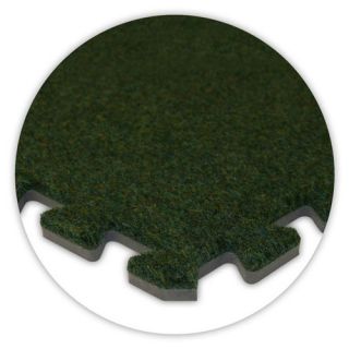 Alessco Inc. SoftCarpets Set in Grass Green