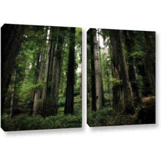ArtWall Kevin Calkins "Among the Giants" 2 Piece Gallery Wrapped Canvas Set