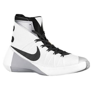 Nike Hyperdunk 2015   Mens   Basketball   Shoes   White/Wolf Grey/Black