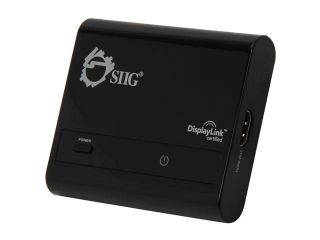 SIIG JU HM0112 S1 USB 2.0 to HDMI External Video Card Adapter with Audio