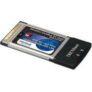 TRENDnet 108 Mbps 802.11g Wireless PC Card   PCMCIA TEW 441PC